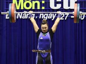 121 vận động viên dự giải vô địch cử tạ quốc gia