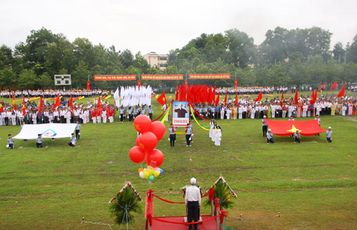 Quang cảnh lễ khai mạc