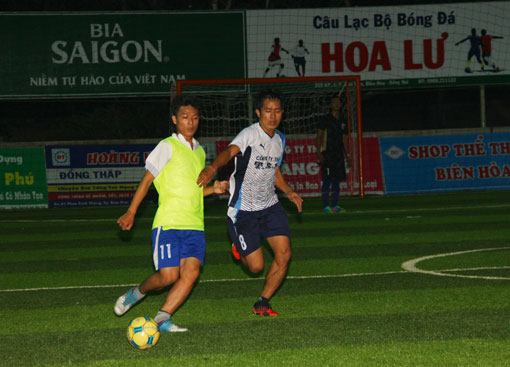 20 đội tham dự Giải bóng đá mini tranh cúp Phi Vân - Xuân Phú lần 2