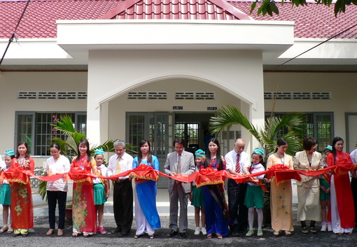 Khánh thành 5 phòng học mới tại Trường tiểu học Nguyễn Chí Thanh