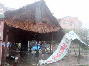 Bão số 11 đã làm 2 người chết và 11 người bị thương