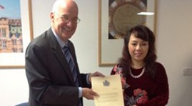 Health Minister awarded Visiting Professor title