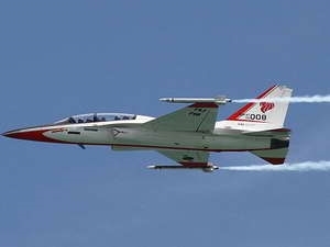 Máy bay chiến đấu T-50i Golden Eagle của Hàn Quốc. 