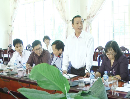 Giao ban công tác tuyên giáo