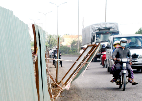 Hàng rào không an toàn