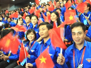 The Vietnamese delegation