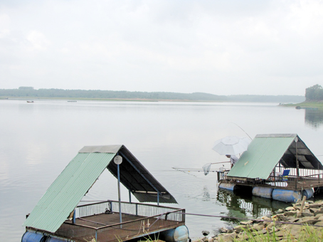 Hồ Sông Mây. Ảnh: H.Giang