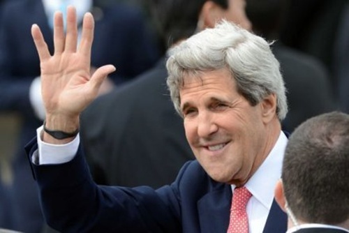 Ngoại trưởng John Kerry. Ảnh: AFP