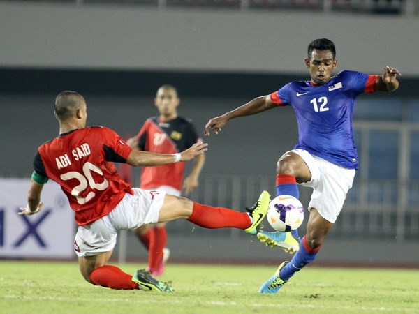 U23 Malaysia gặp khó trước U23 Brunei