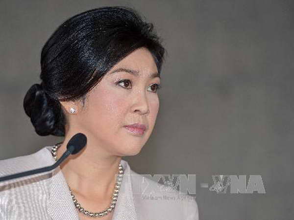 Thủ tướng Thái Lan Yingluck Shinawatra.(Nguồn: AFP/TTXVN)