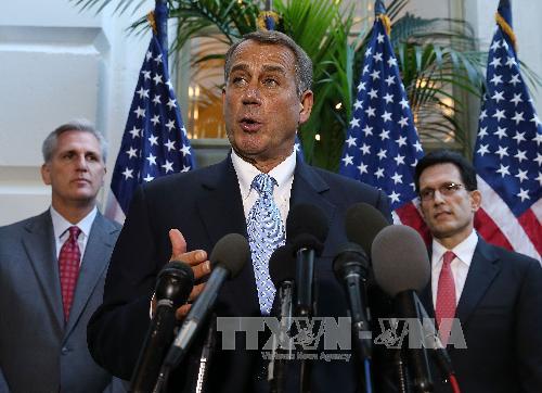 Chủ tịch Hạ viện Mỹ John Boehner. (Nguồn: AFP/TTXVN)