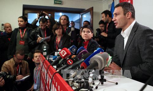 Kết quả đàm phán giữa Chính phủ Ukraine và phe biểu tình