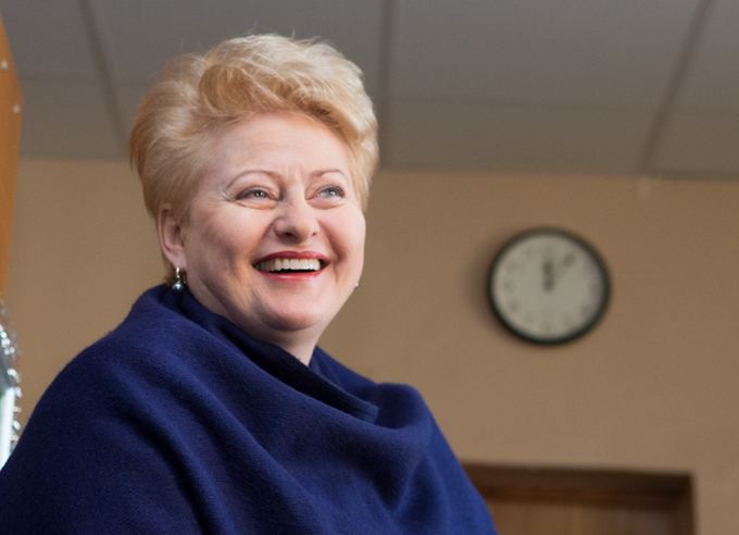 Bà Grybauskaite. Ảnh: president.lt