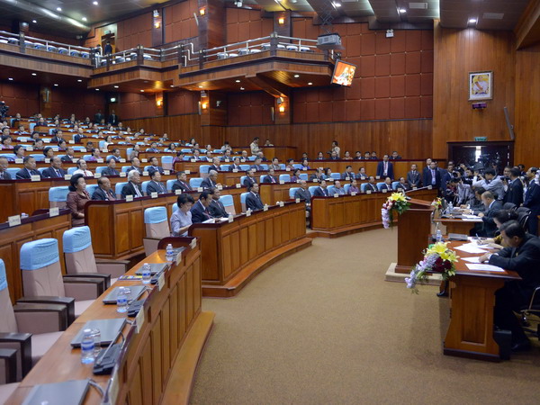 Quốc hội Campuchia. (Nguồn: AFP/TTXVN)