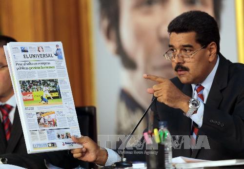 Tổng thống Nicolás Maduro. (Nguồn: AFP/TTXVN)