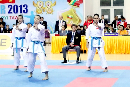 Tại SEA Games 27, dù bị trọng tài xử không công bằng nhưng Việt Nam vẫn dành 3 HCV môn karatedo.