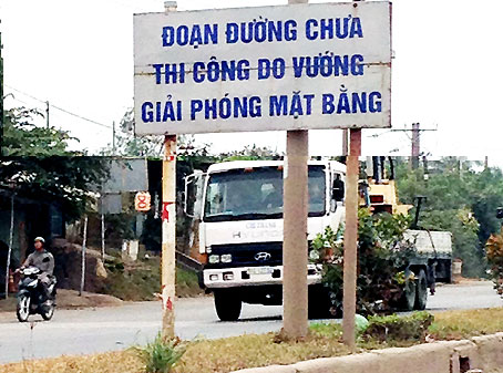 TP.Biên Hòa: Khổ vì dự án thi công chậm