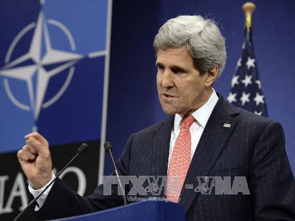 Ngoại trưởng Mỹ John Kerry. (Nguồn: AFP/TTXVN)