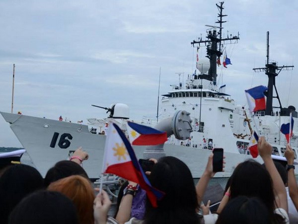 Khinh hạm BRP Ramon Alcaraz. (Nguồn: philstar.com)