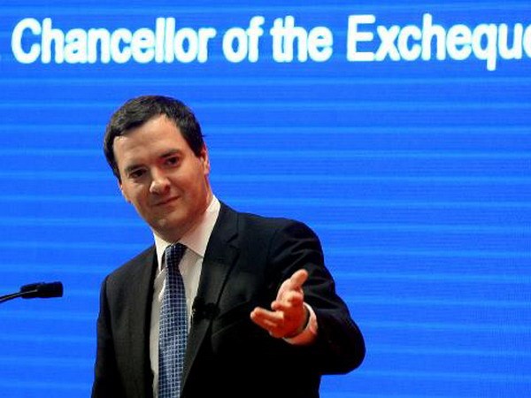 Bộ trưởng Tài chính Anh George Osborne. (Nguồn: AFP)