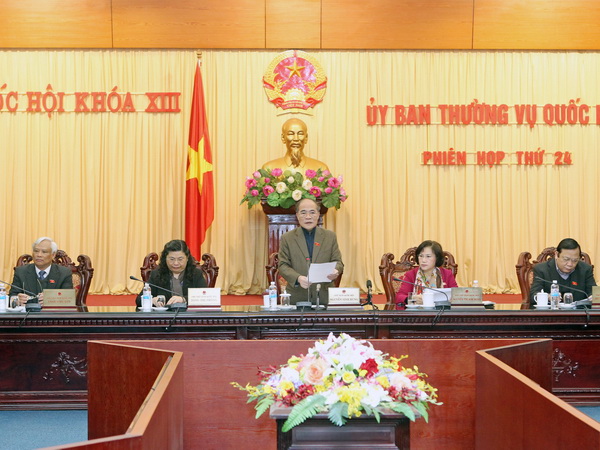 Chủ tịch Quốc hội Nguyễn Sinh Hùng. (Ảnh: TTXVN)