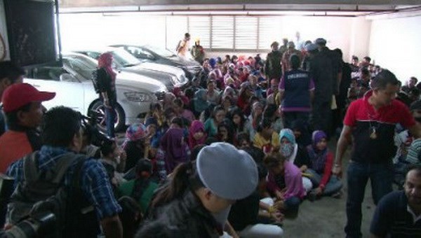 Malaysia bắt giữ 200 người nước ngoài nhập cư bất hợp pháp