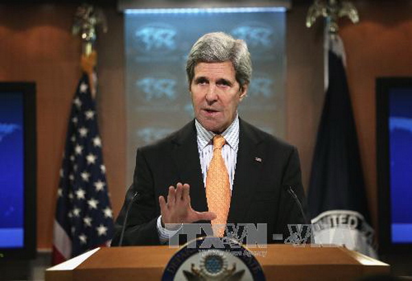 Ngoại trưởng Mỹ John Kerry. (Nguồn: AFP/TTXVN)