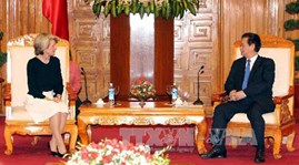 PM welcomes Australian Foreign Minister