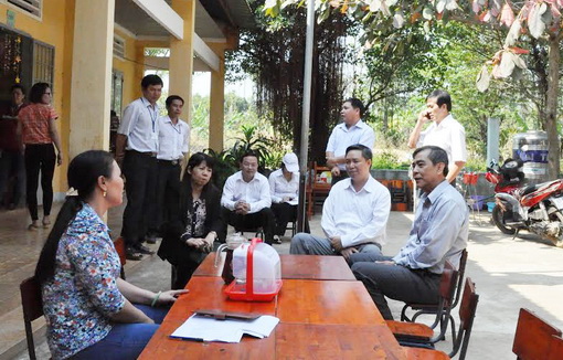 Tìm hiểu những khó khăn về cơ sở vật chất tại trường mầm non Tuổi Thơ, xã Thanh Sơn.
