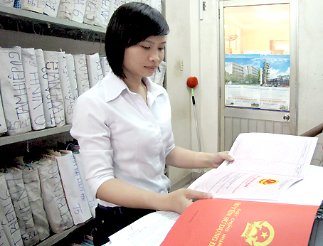 Sổ đỏ tồn tại Văn phòng Đăng ký quyền sử dụng đất Chi nhánh TP. Biên Hòa.