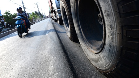 Overloaded trucks still in operation