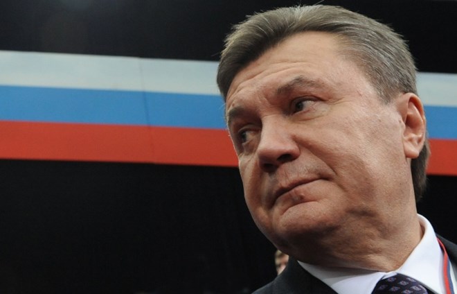 Tổng thống bị phế truất của Ukraine Viktor Yanukovych đã được Nga xác nhận bảo vệ. (Nguồn: Itar-tass)