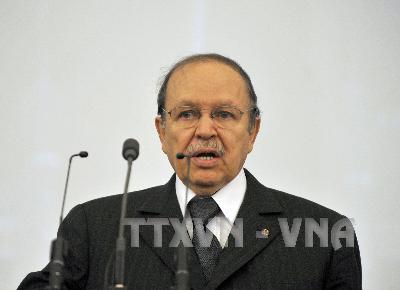 Tổng thống Algeria Abdelaziz Bouteflika. (Nguồn: AFP/TTXVN)