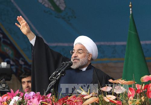 Tổng thống Iran Hassan Rouhani. (Nguồn: AFP/TTXVN)