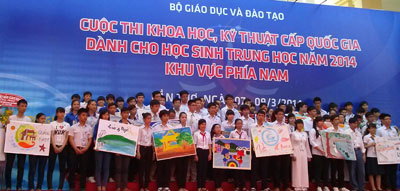 Dong Nai ranks third at Sci-tech National Contest for students