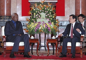 Leaders receive Francophone Secretary General