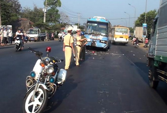 Traffic accidents increase in Dong Nai