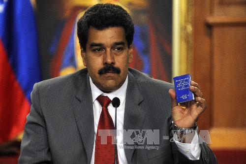 Tổng thống Venezuela Nicolas Maduro. (Nguồn: AFP/TTXVN)