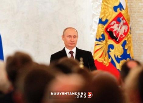 Tổng thống Nga Putin đọc diễn văn trước Quốc hội Nga về Crimea