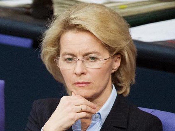 Bộ trưởng Quốc phòng Đức Ursula von der Leyen. (Nguồn: AFP)