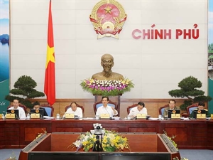 Prime Minister Nguyen Tan Dung concluding the meeting