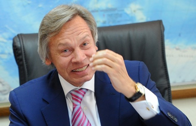 Chủ tịch Ủy ban Đối ngoại Duma quốc gia Nga, Alexei Pushkov. (Nguồn: Itar-tass)