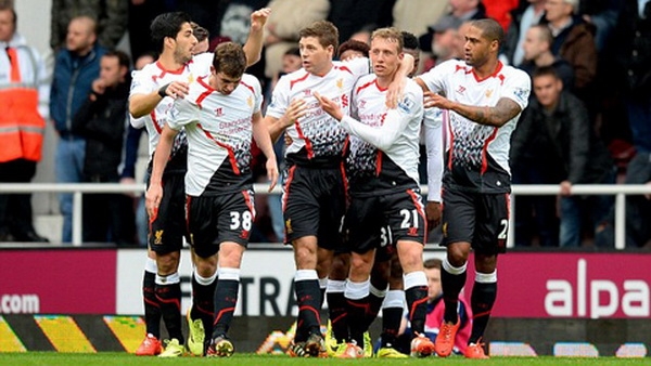 Steven Gerrard giúp Liverpool giành chiến thắng. (Nguồn: Getty)