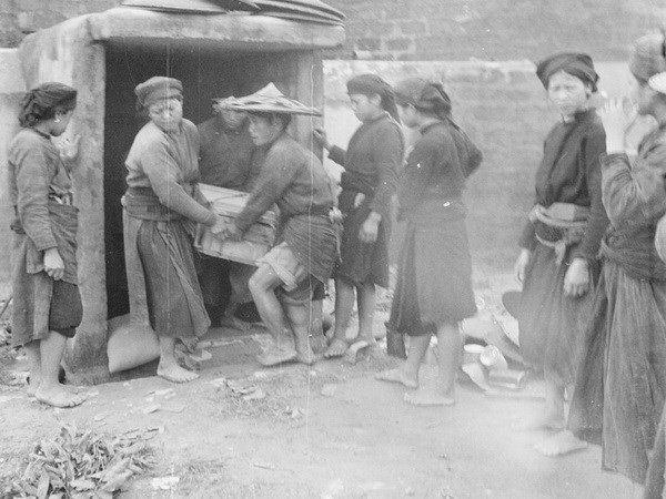 Đồn Bản Bẻ, một trong những đồn của giặc Pháp trên đường số 4 bị quân ta tiêu diệt trong chiến dịch Biên giới 1950. (Nguồn: TTXVN)