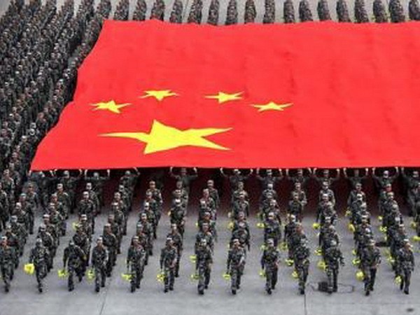 Quân đội Trung Quốc diễu hành nhân lễ Quốc khánh. (Nguồn: RFI)