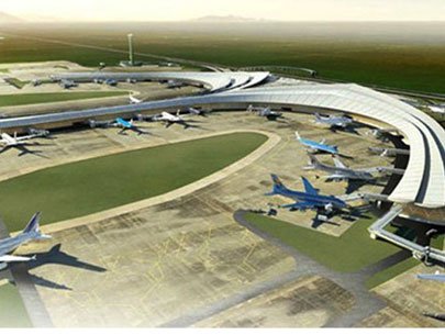 An artist’s impression of the planned Long Thanh International Airport to be developed by ACV 