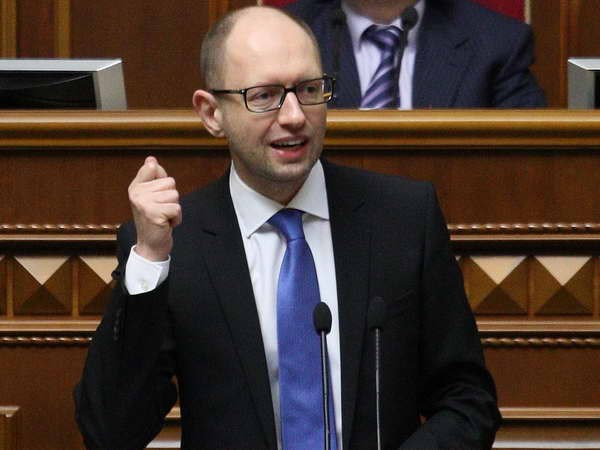 Thủ tướng tạm quyền Ukraine, Arseniy Yatsenyuk. (Nguồn: AFP/TTXVN)