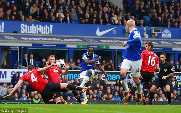 M.U tiếp tục thể hiện phong độ yếu kém trước Everton. (Nguồn: Getty)