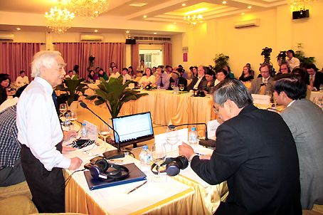 Quang cảnh hội nghị Nhóm đối thoại Việt - Mỹ lần 2 về chất độc da cam/dioxin. ẢNH: C.Nghĩa