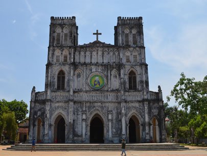 A view of Mang Lang Church in Phu Yen Province